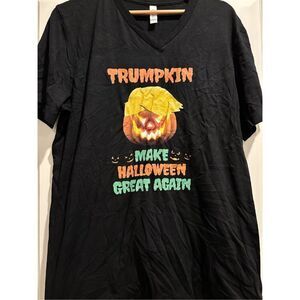 Trumpkin Make Halloween Great Again T-shirt size Large